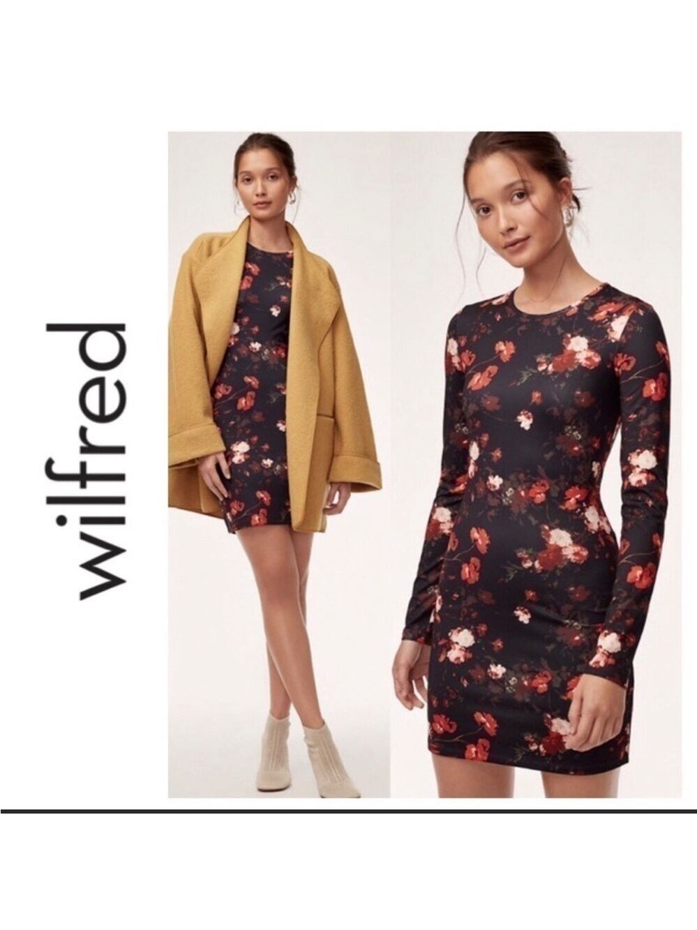 Wilfred Fleur Bodycon Dress XS
